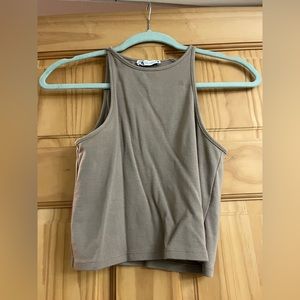 Zara High Neck Tank